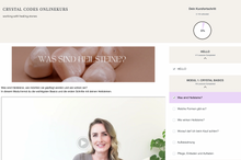 Lade das Bild in den Galerie-Viewer, CRYSTAL CODES Onlinekurs