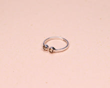 Lade das Bild in den Galerie-Viewer, Ring Karma Citrin Silber
