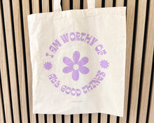 Lade das Bild in den Galerie-Viewer, Jutebeutel "Worthy"