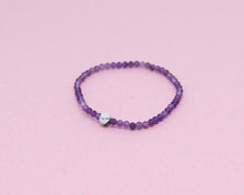 Lade das Bild in den Galerie-Viewer, Kinderarmband Amethyst