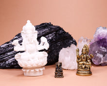 Lade das Bild in den Galerie-Viewer, Figur Ganesha Messing Mini