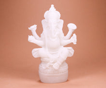 Lade das Bild in den Galerie-Viewer, Figur Ganesha Alabaster Polyresin