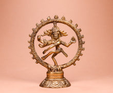 Lade das Bild in den Galerie-Viewer, Figur Shiva Nataraja Messing