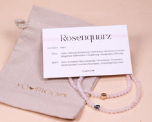 Lade das Bild in den Galerie-Viewer, Armband Rosenquarz