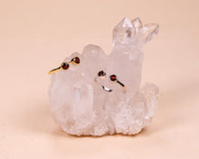 Lade das Bild in den Galerie-Viewer, Ring Karma Granat Silber