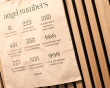 Lade das Bild in den Galerie-Viewer, Jutebeutel "Angel Numbers"