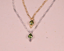 Lade das Bild in den Galerie-Viewer, Kette Soul Peridot gold