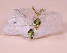 Lade das Bild in den Galerie-Viewer, Kette Soul Peridot silber