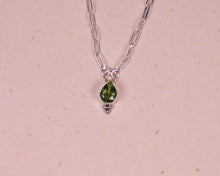 Lade das Bild in den Galerie-Viewer, Kette Soul Peridot silber