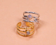 Lade das Bild in den Galerie-Viewer, Ring Lunara Tria Silber
