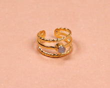 Lade das Bild in den Galerie-Viewer, Ring Lunara Tria Gold