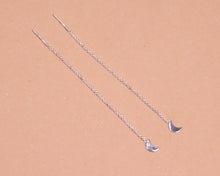 Lade das Bild in den Galerie-Viewer, Ohrringe Lunula Silber