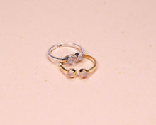 Lade das Bild in den Galerie-Viewer, Ring Karma Mondstein Gold