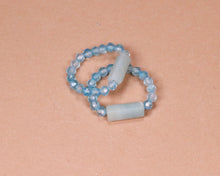 Lade das Bild in den Galerie-Viewer, Ring Amazonit & blauer Topas facettiert