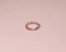 Lade das Bild in den Galerie-Viewer, Ring Erdbeerquarz facettiert
