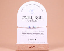 Lade das Bild in den Galerie-Viewer, Armband ZWILLINGE