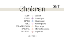 Lade das Bild in den Galerie-Viewer, Kristall-Set "Chakren"