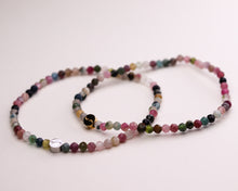 Lade das Bild in den Galerie-Viewer, Armband Turmalin bunt