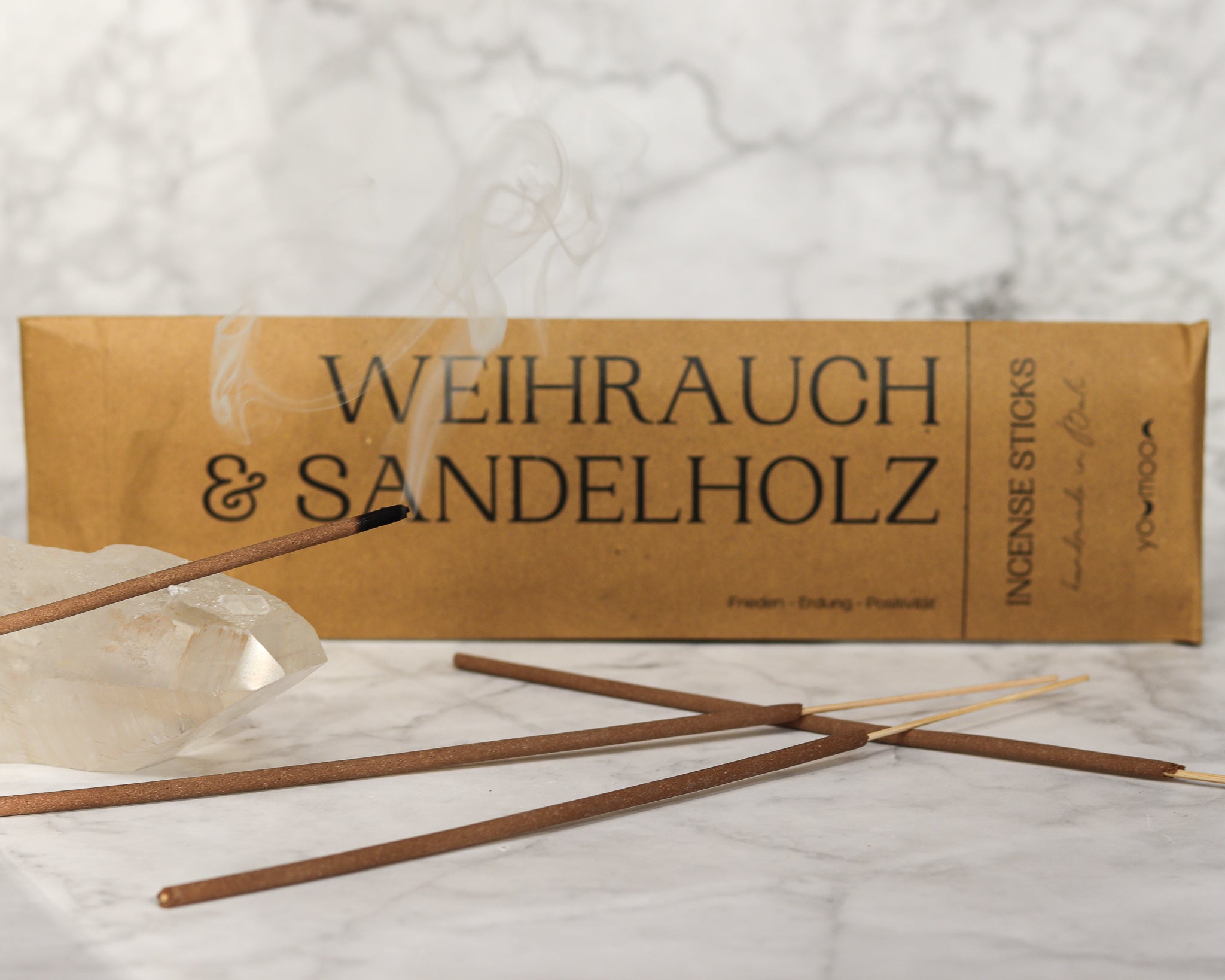 Räucherstäbchen Weihrauch & Sandelholz youmoon
