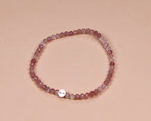 Lade das Bild in den Galerie-Viewer, Armband Erdbeerquarz