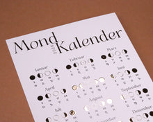 Lade das Bild in den Galerie-Viewer, Mondkalender 2026
