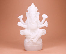 Lade das Bild in den Galerie-Viewer, Figur Ganesha Alabaster Polyresin
