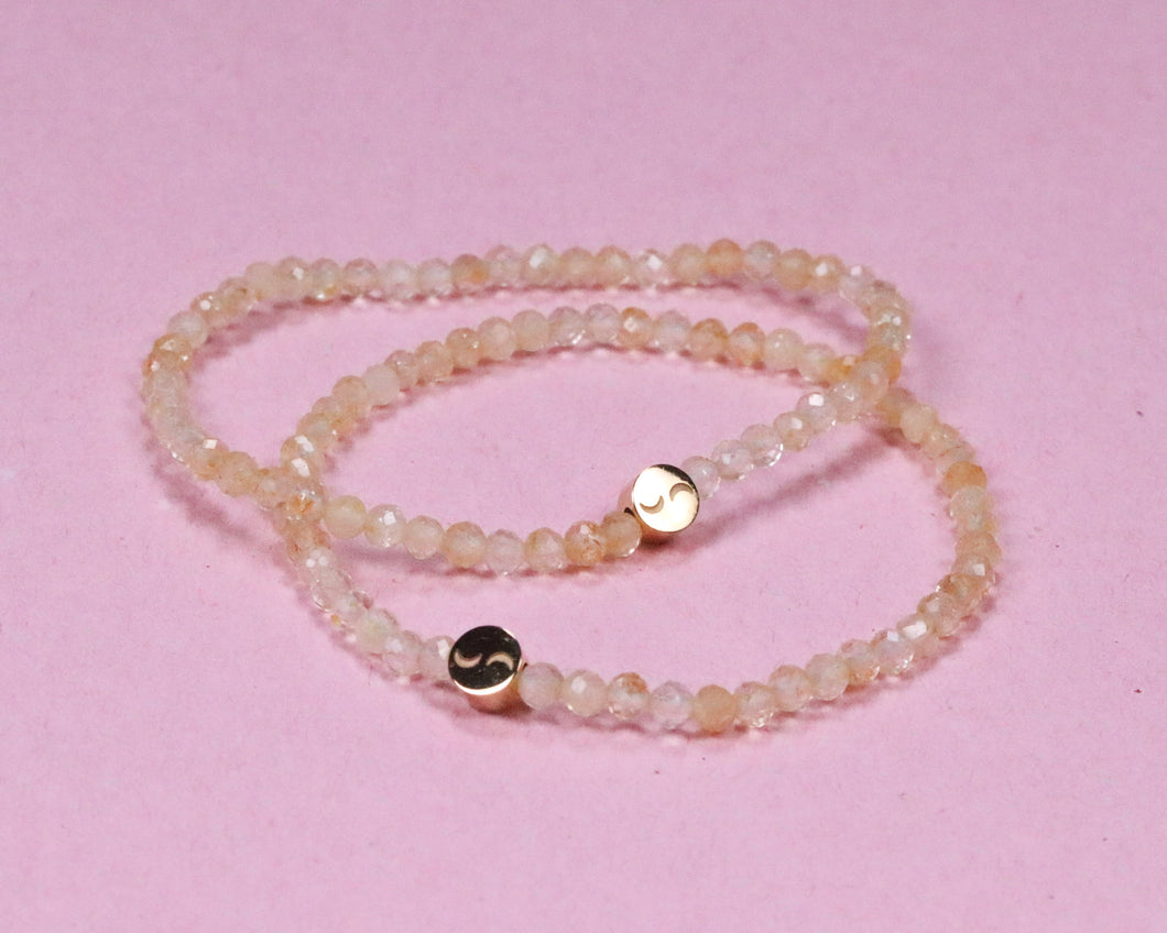 Kinderarmband Citrin