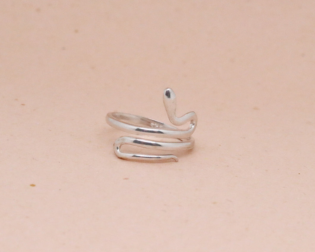 Ring Serpent Silber