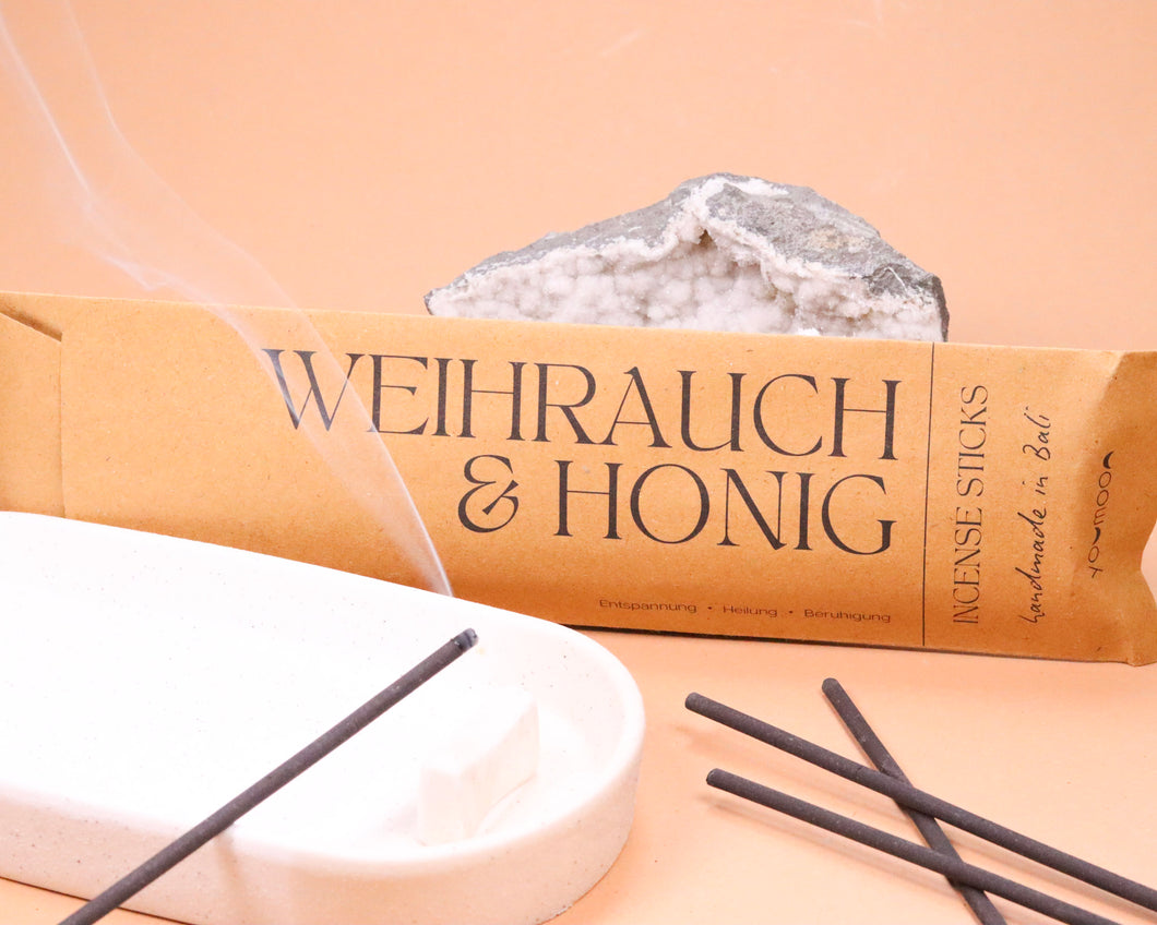 Räucherstäbchen Weihrauch & Honig