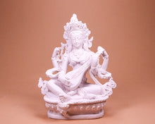 Lade das Bild in den Galerie-Viewer, Figur Saraswati Polyresin
