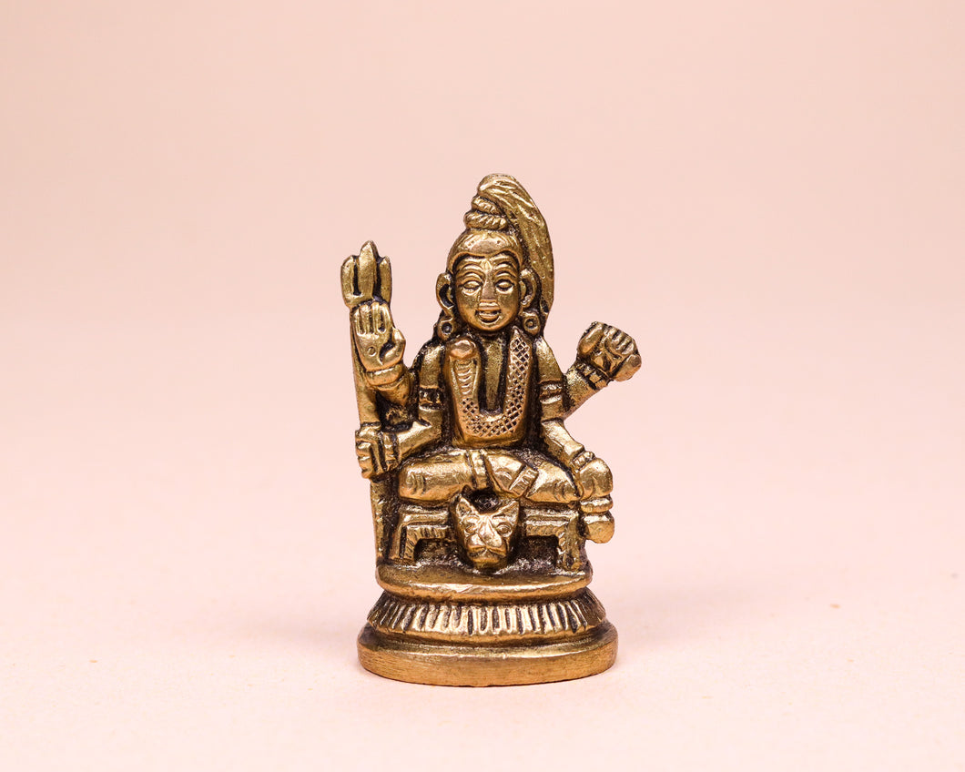Figur Shiva Messing