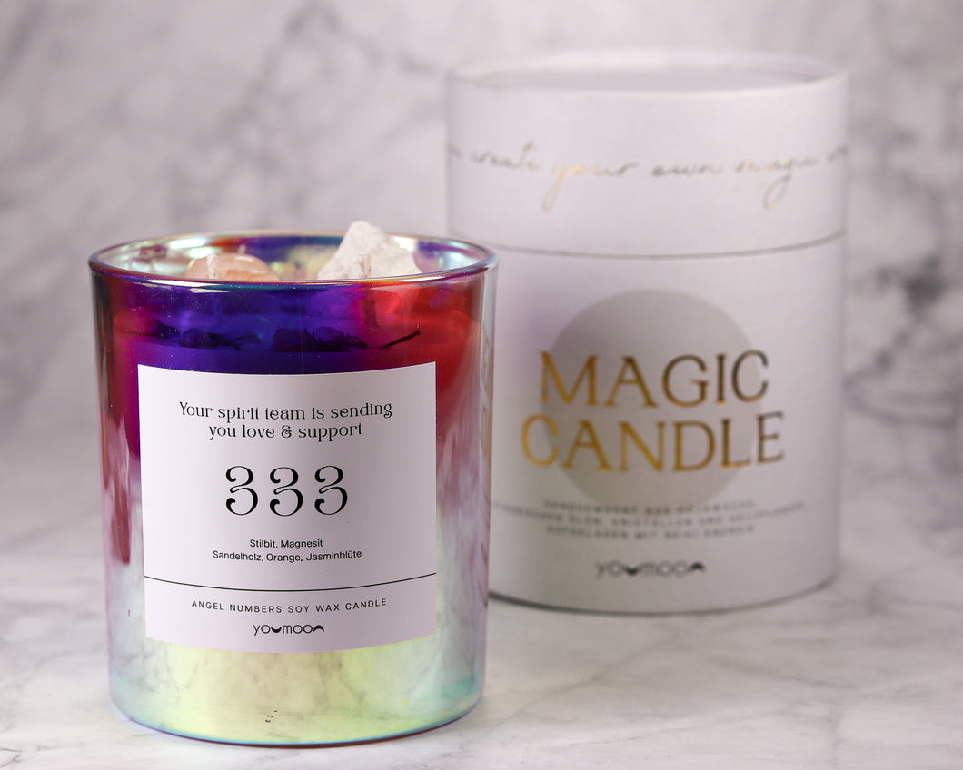 Angel Number Candle 333