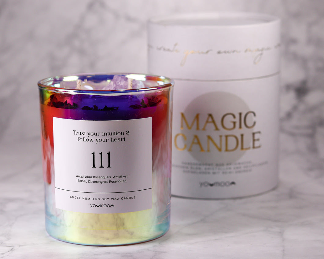 Angel Number Candle 111