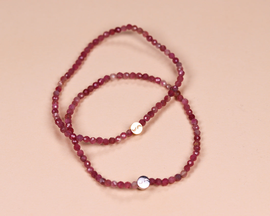 Armband Turmalin pink