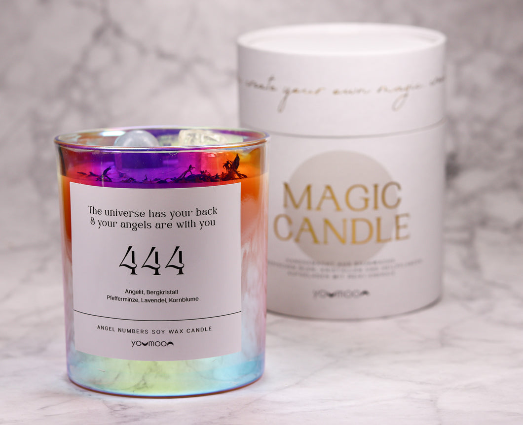 Angel Number Candle 444